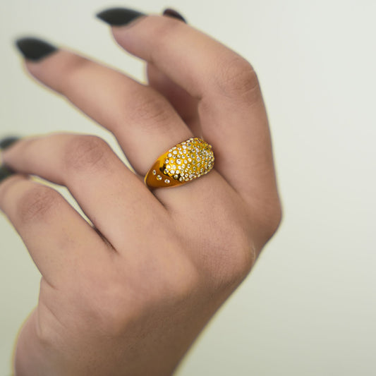 SHIMMER MINI DOME RING