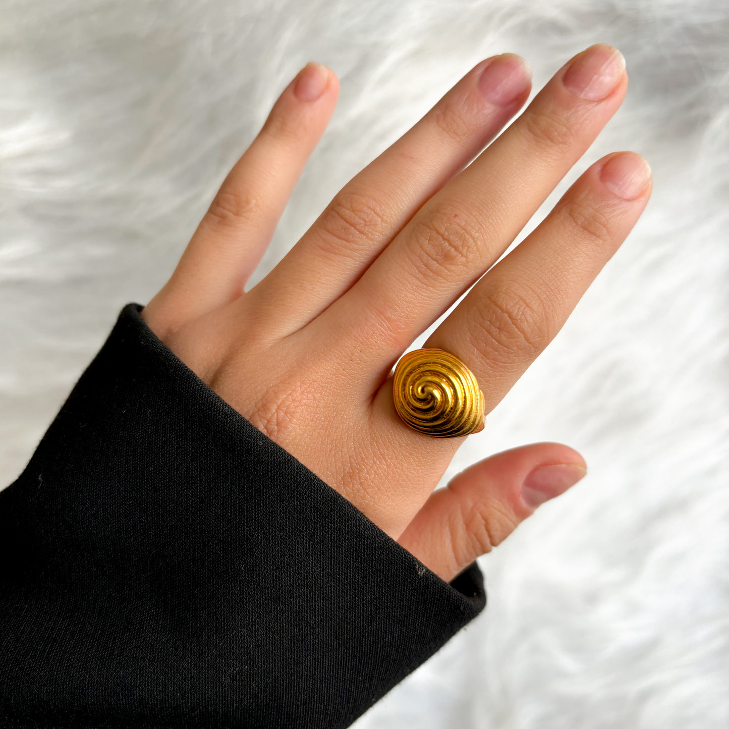 Spiral dome ring