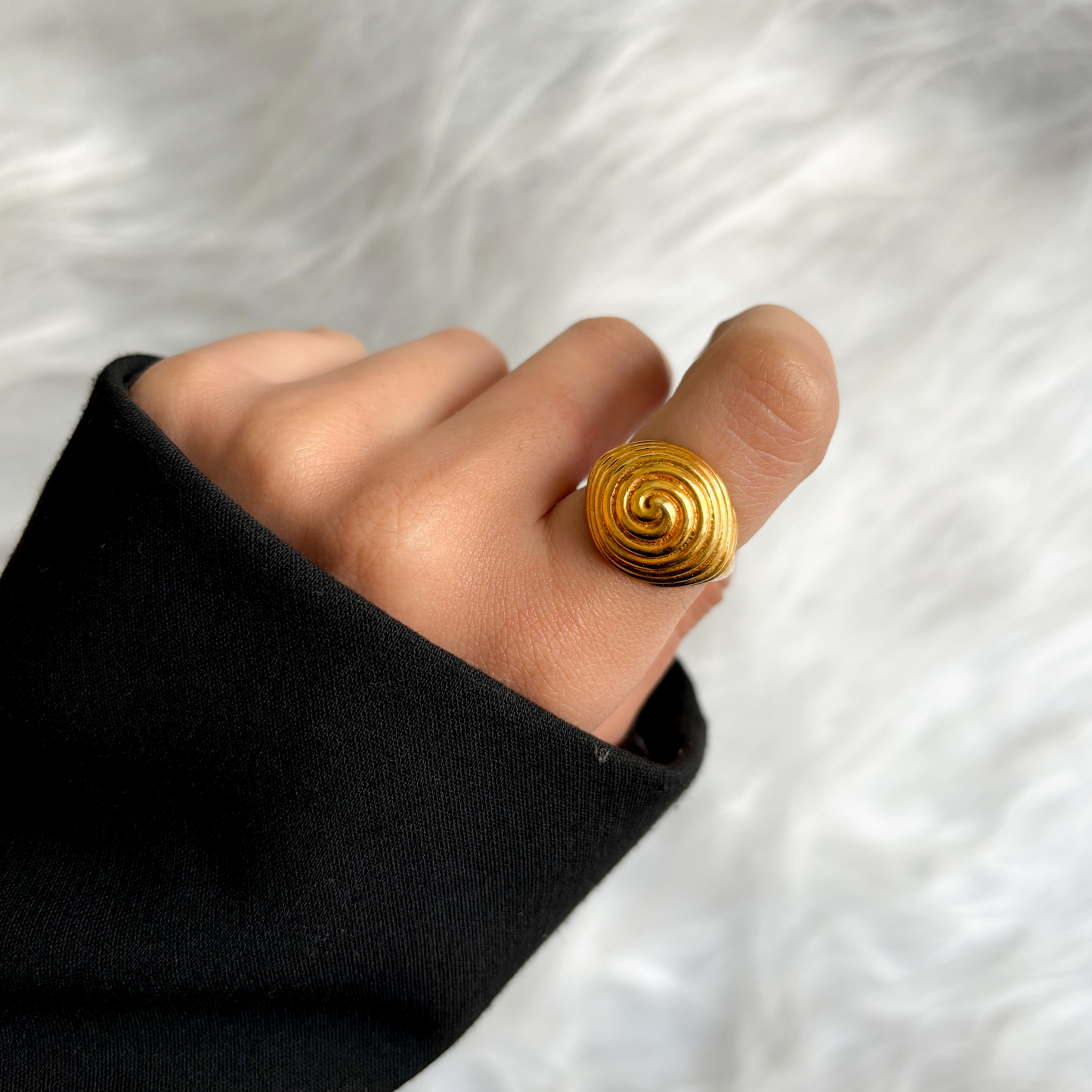 Spiral dome ring