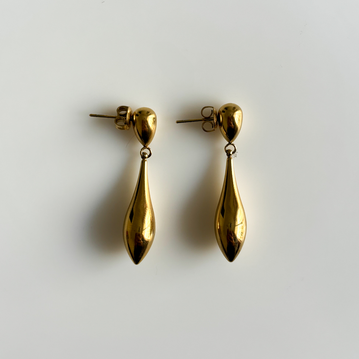 Geo drop earrings