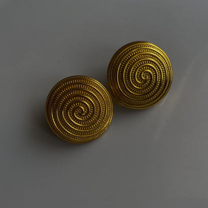 WHORLY BEAD STUD EARRINGS